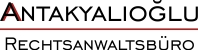 rechtsanwaltsbüro antakyalioglu logo deutsch